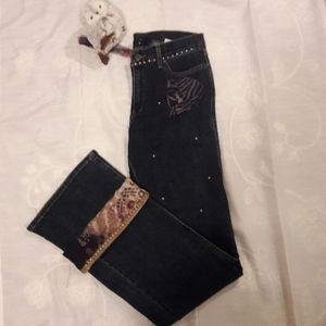 Boho Chic bell bottom jean